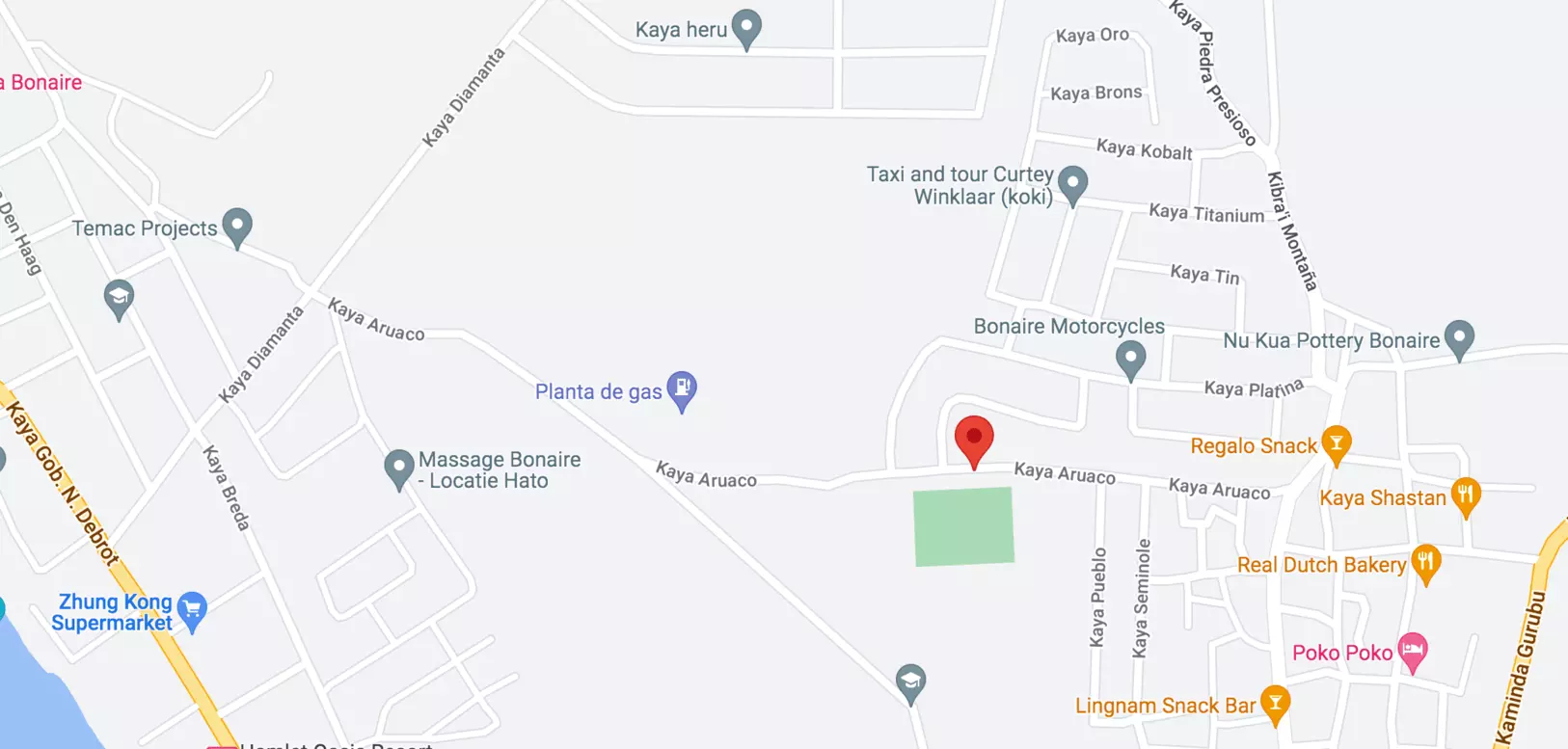 correspondentieadres Siguemepro op Bonaire